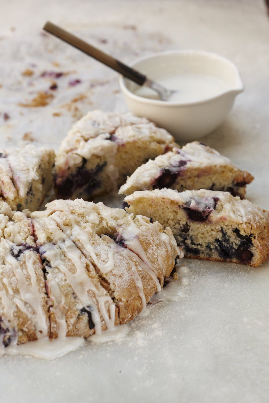 blueberry scone